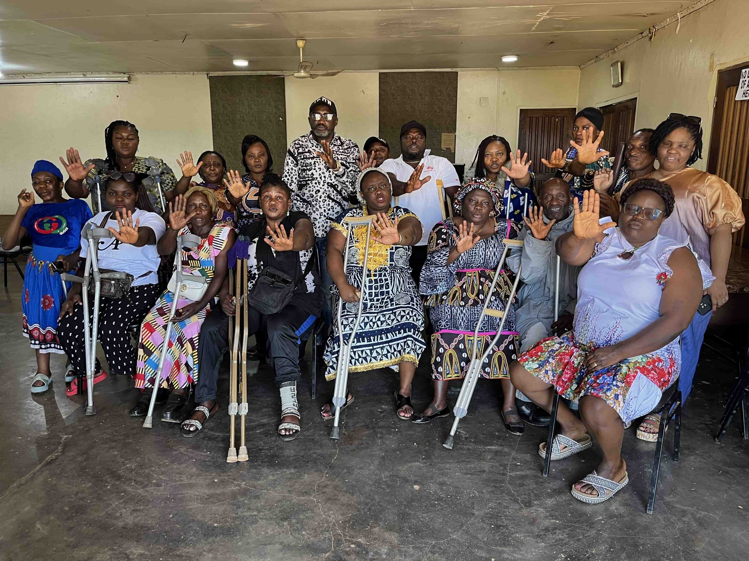 A group picture of participants