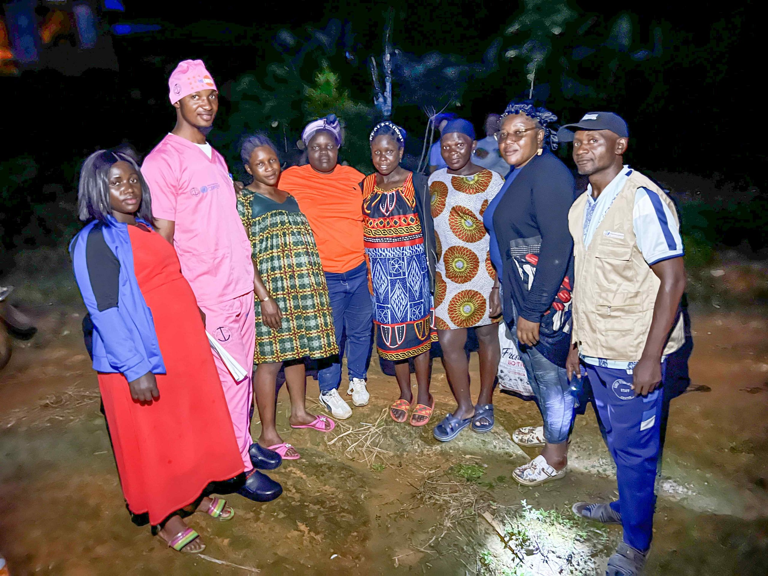 A happy young mother after a safe delivery at Mamfe District Hospital