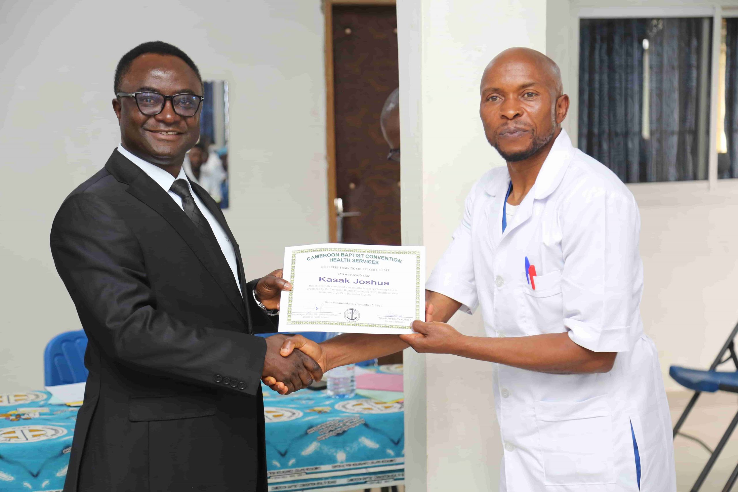 Handing of cerfiticates by the DDAF