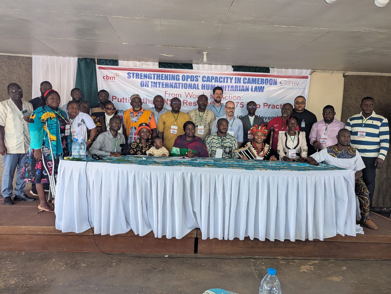 Participants poised to carry out advocacy on their rights