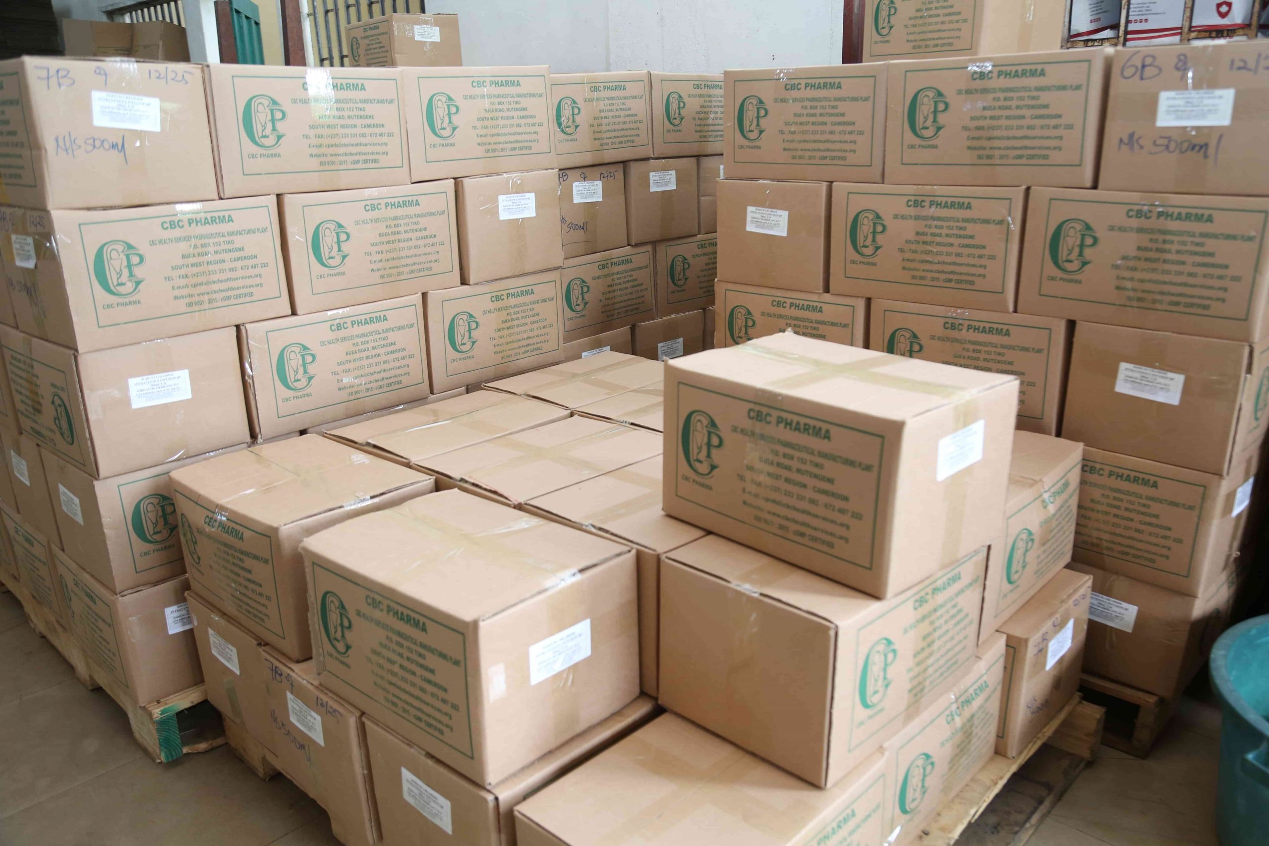 Ready products for delivery