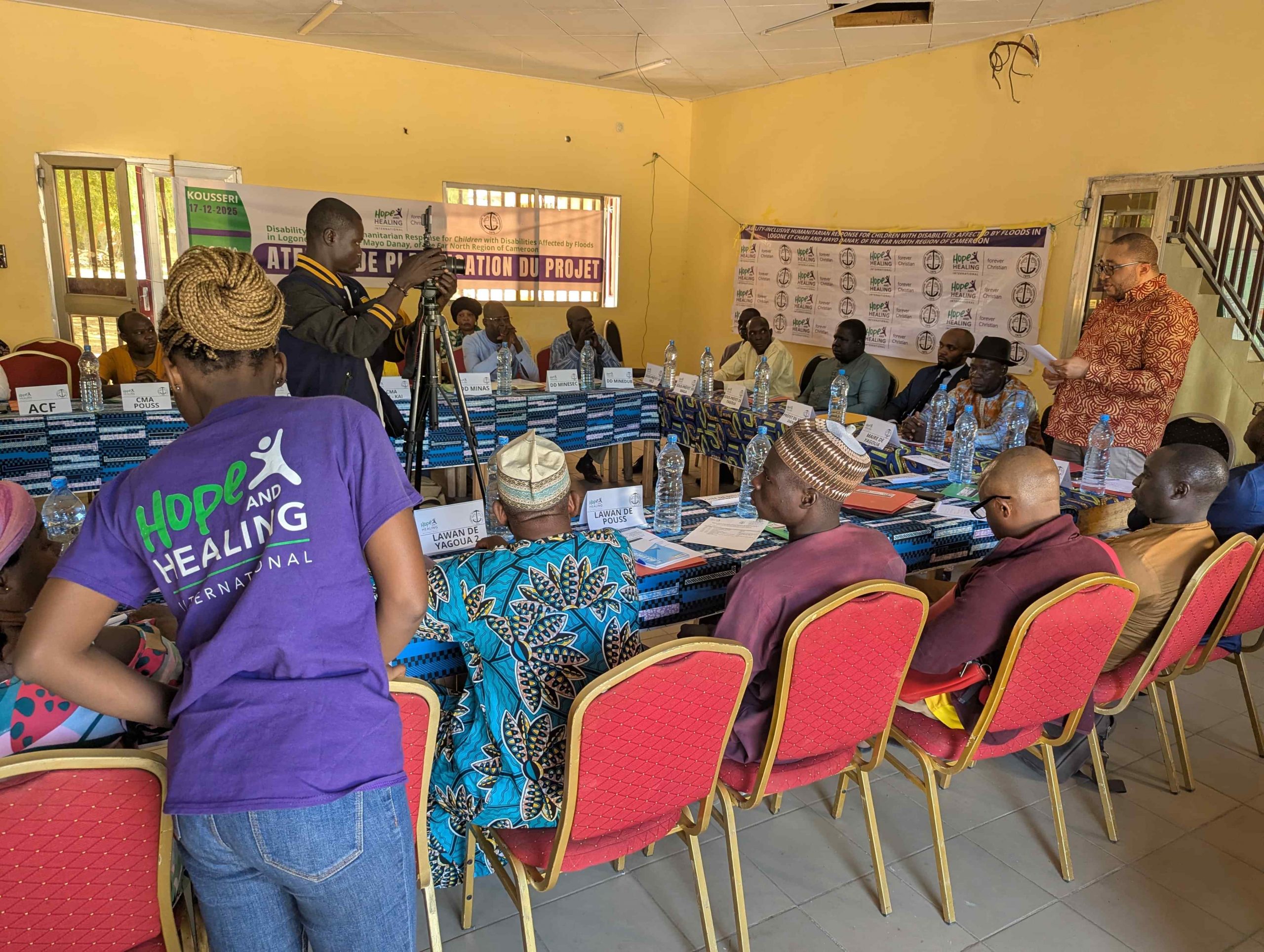 The SEEPD Programme Manager of CBCHS during his speech