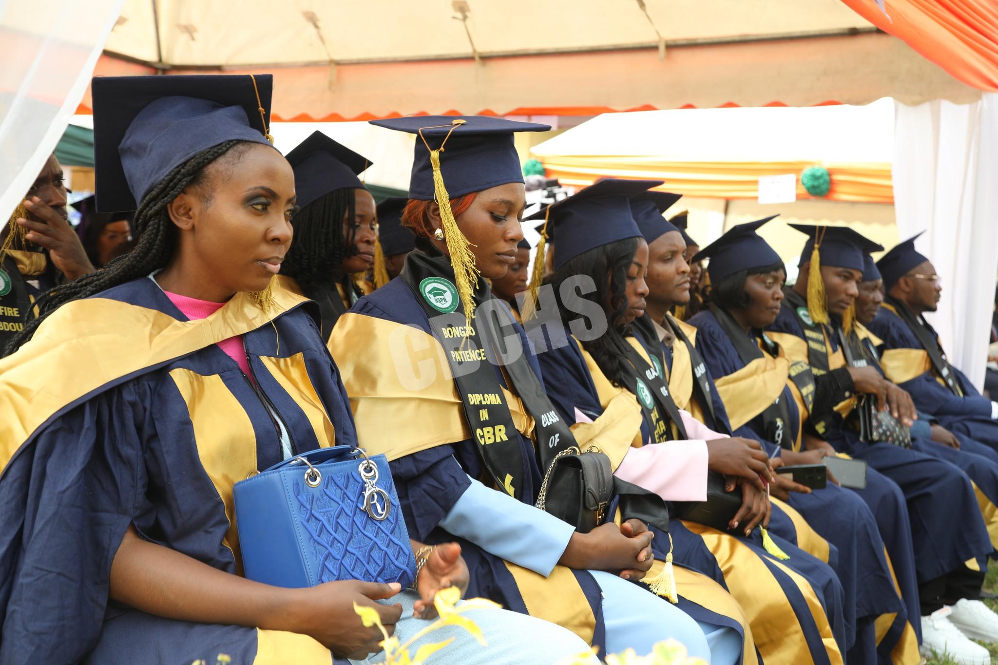 Cross section of graduating CBR students