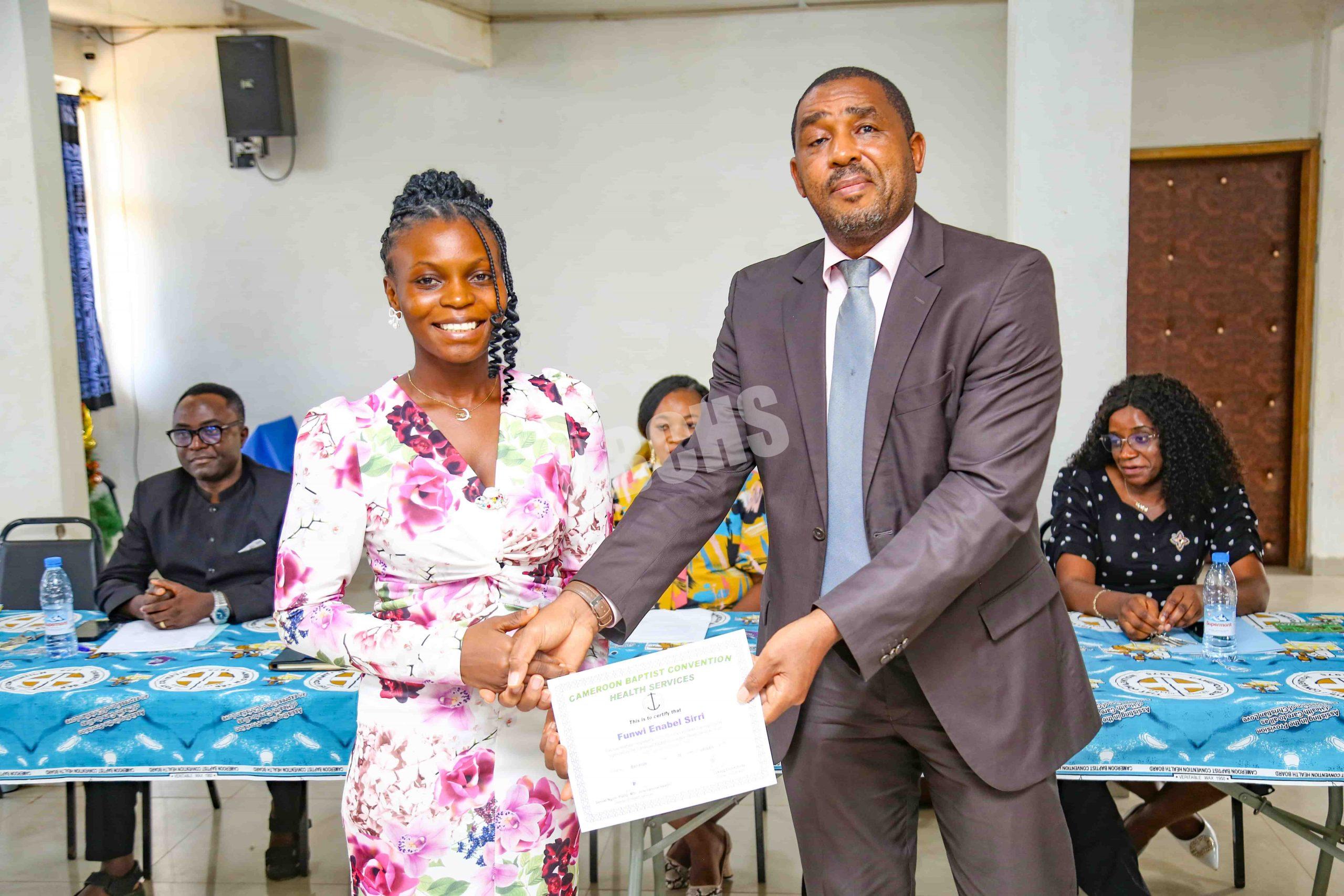 DHS awarding a deserving student