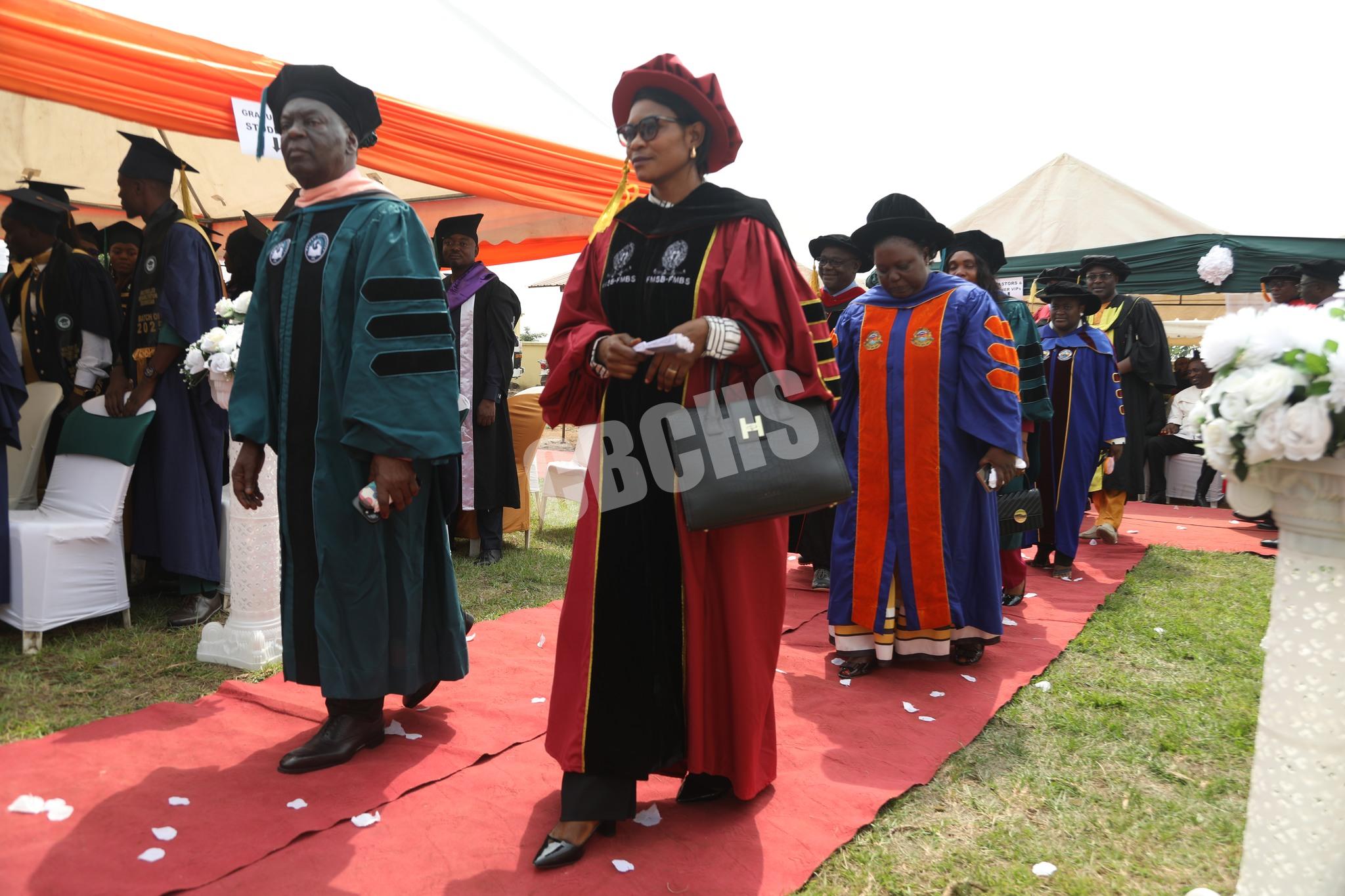 Triumphal entry of Faculty members