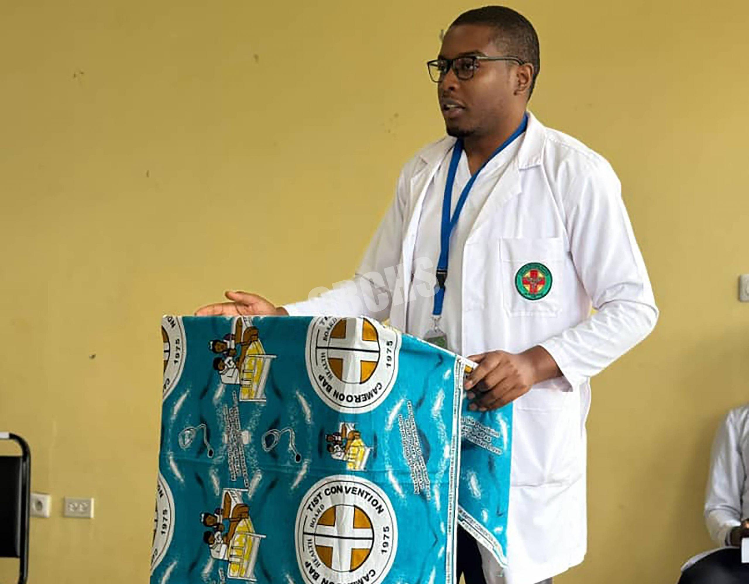 CIMS Director, Dr. David Sunday presenting residents