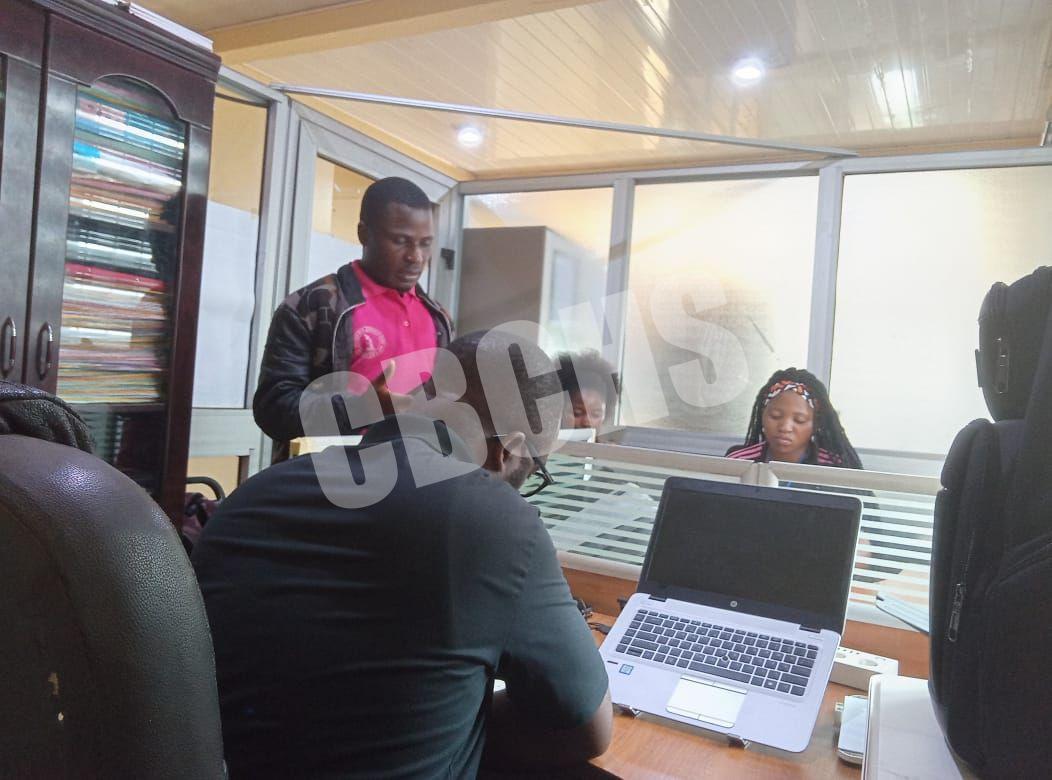 Clarence attending to interns