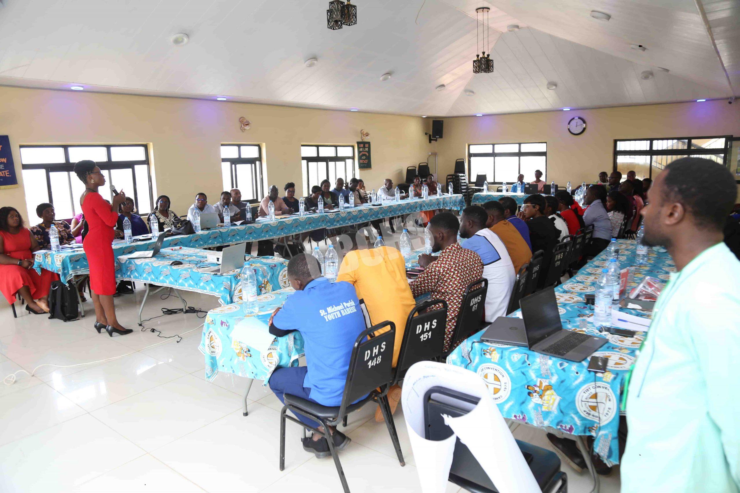 Participants during the workshop