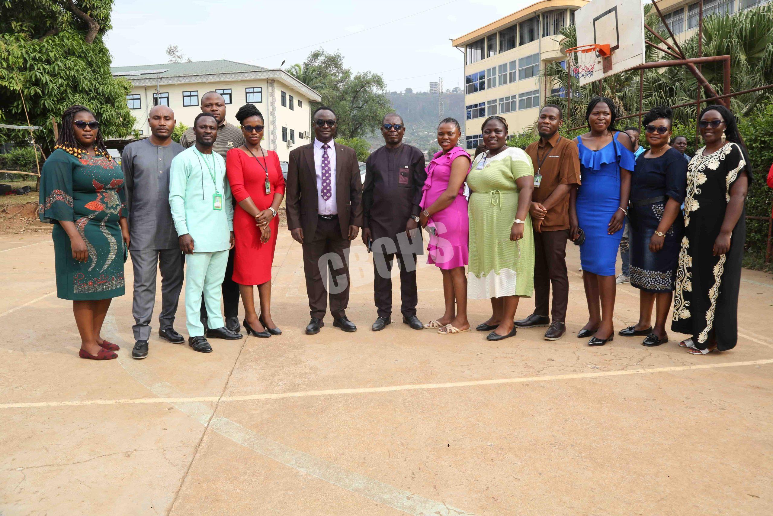 The DDAF, Mr. Warri Denis with Cordinators and PMEL Team