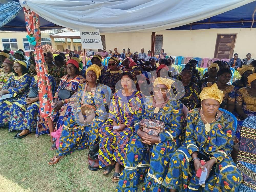Babungo women feeling blessed