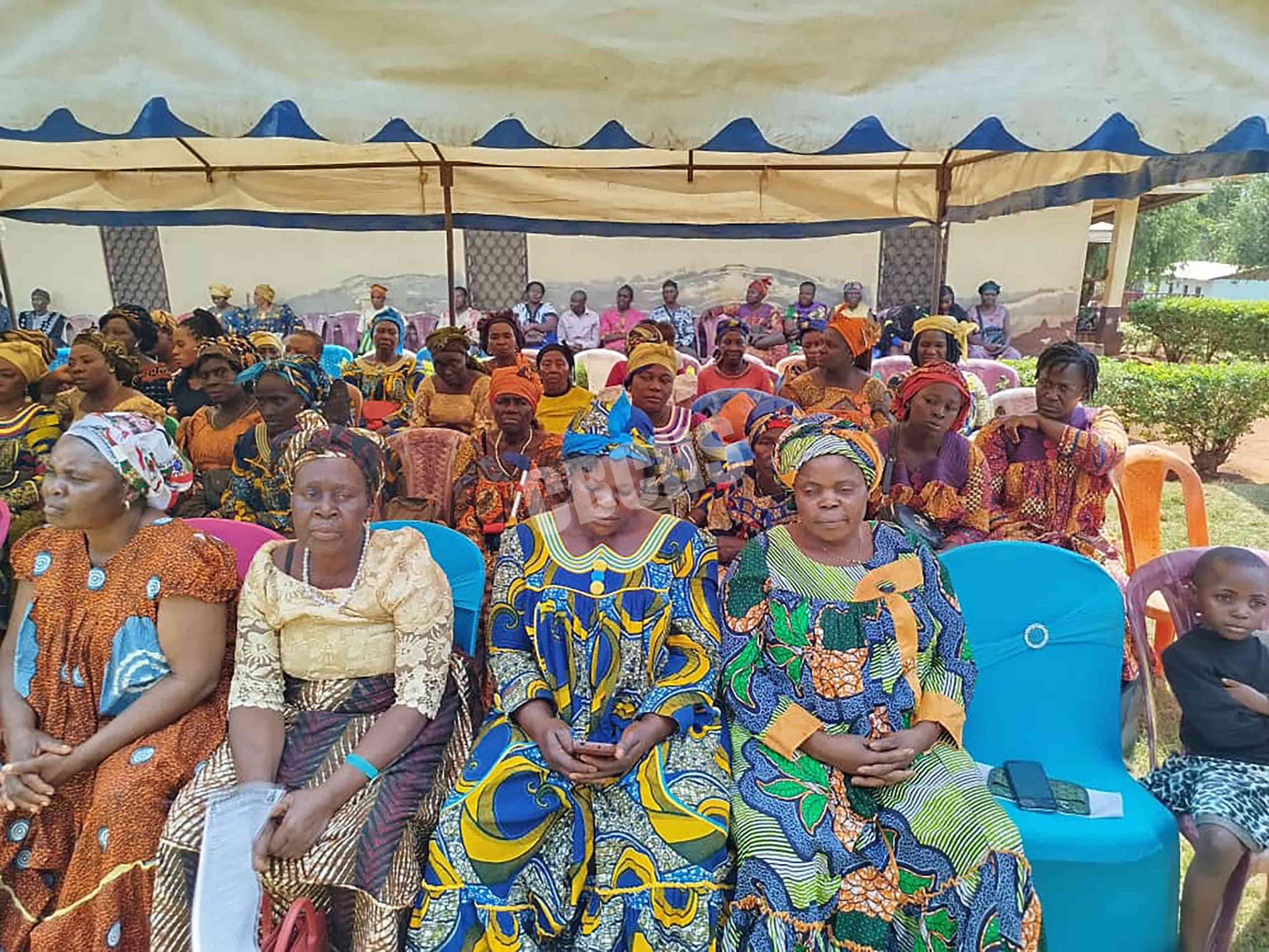 Babungo women feeling blessed
