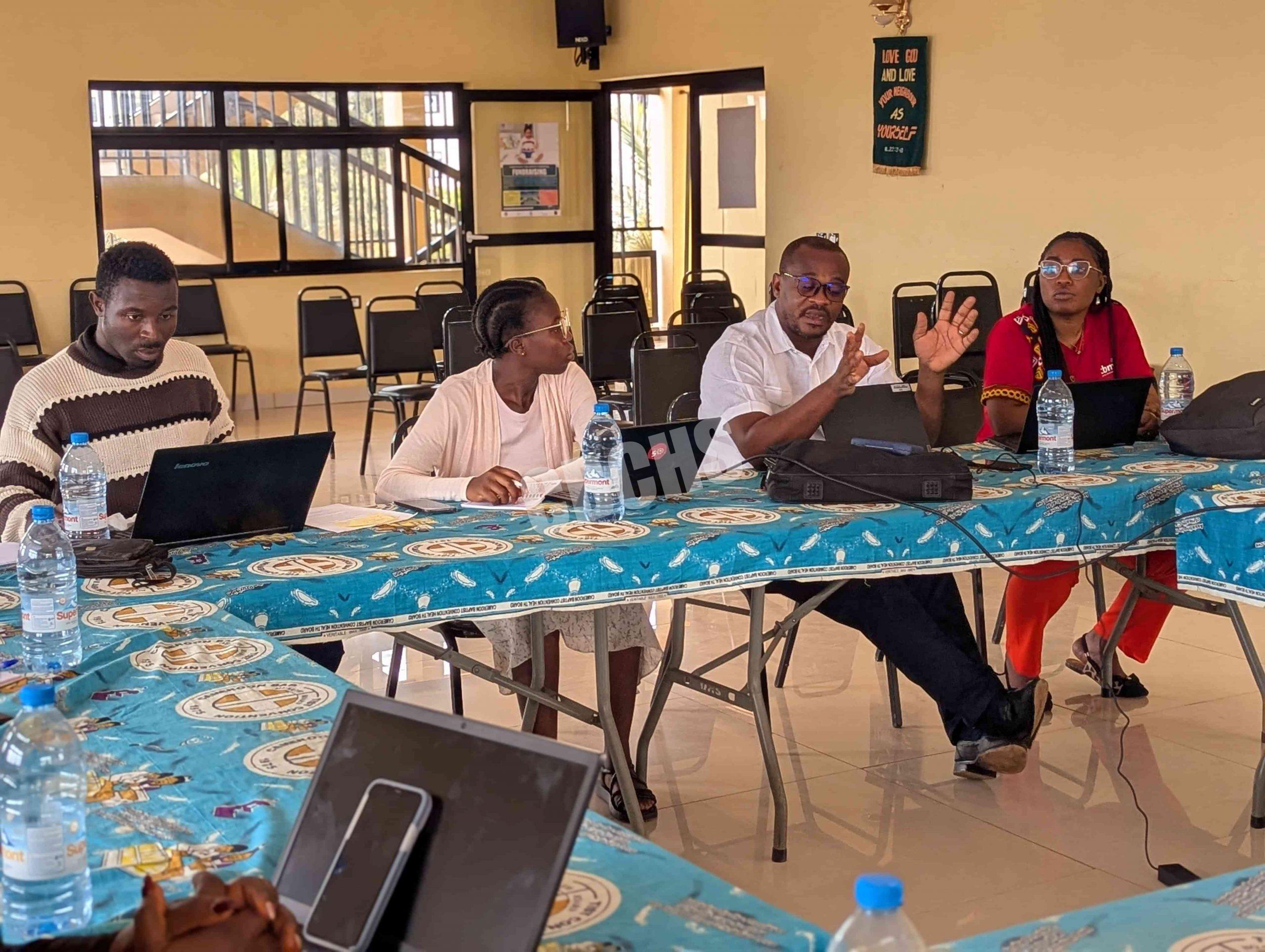 CBM Project Coordinator commending project team for results recorded