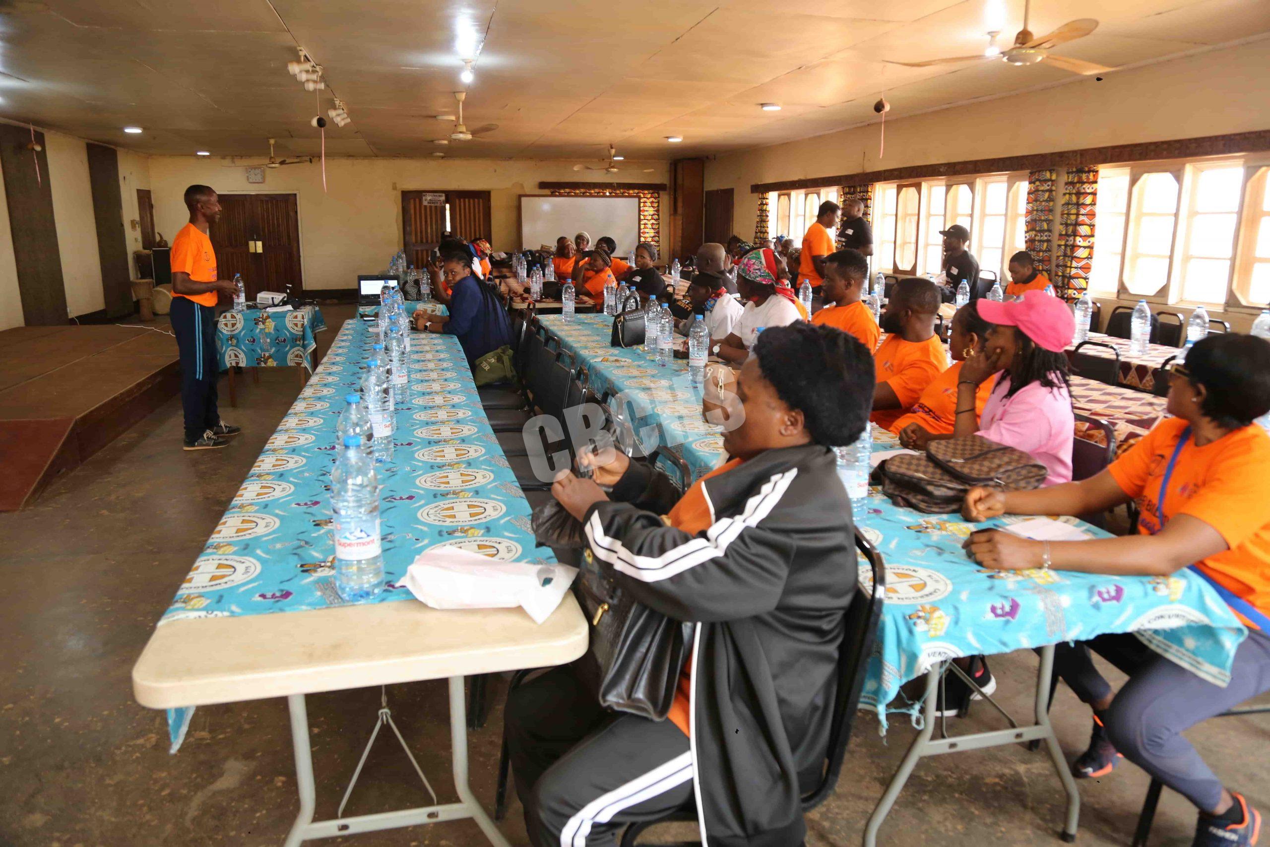 NCD Program Manager in session with Coaches and Obesity Clients