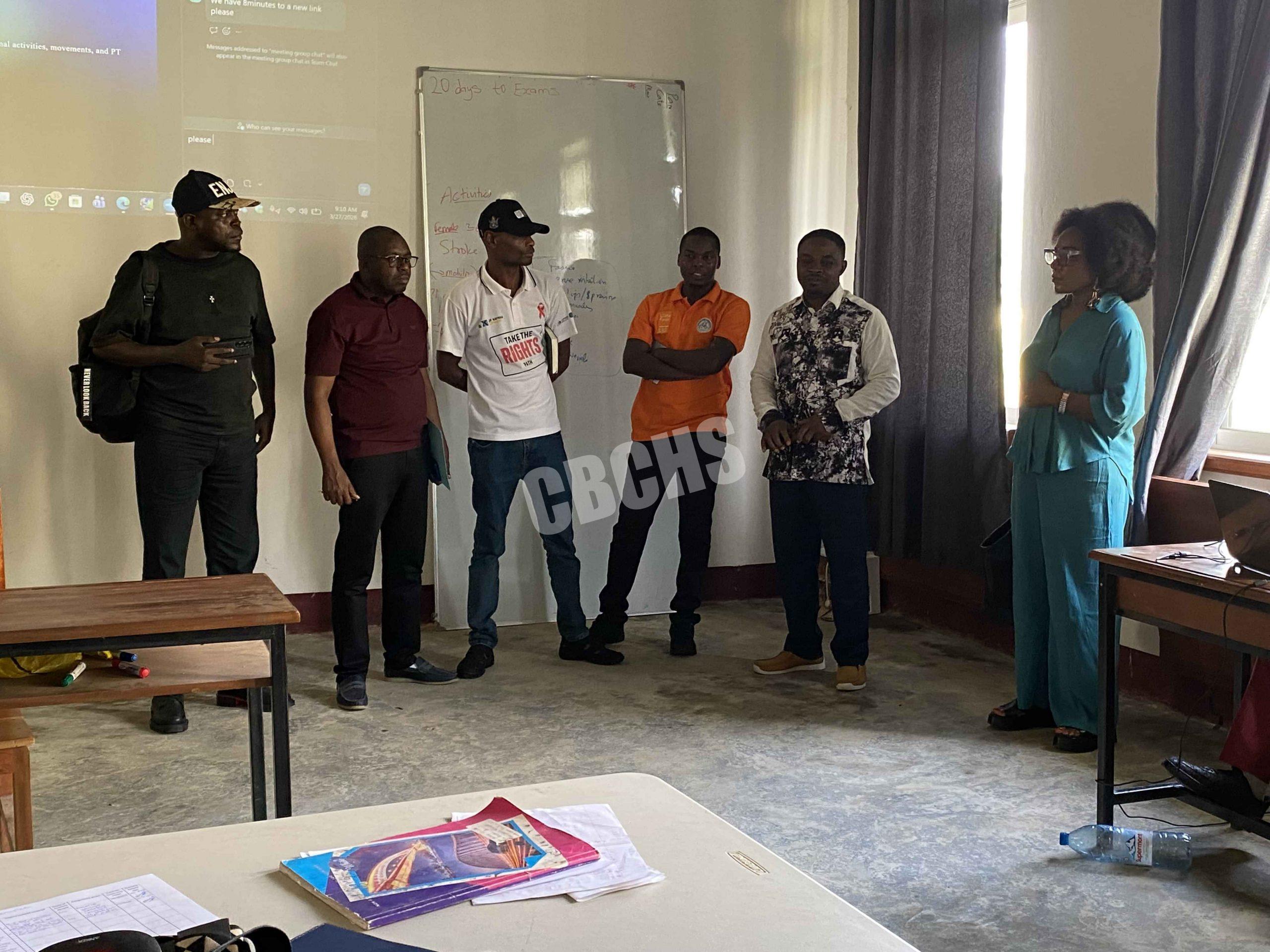 Visit of a class in session