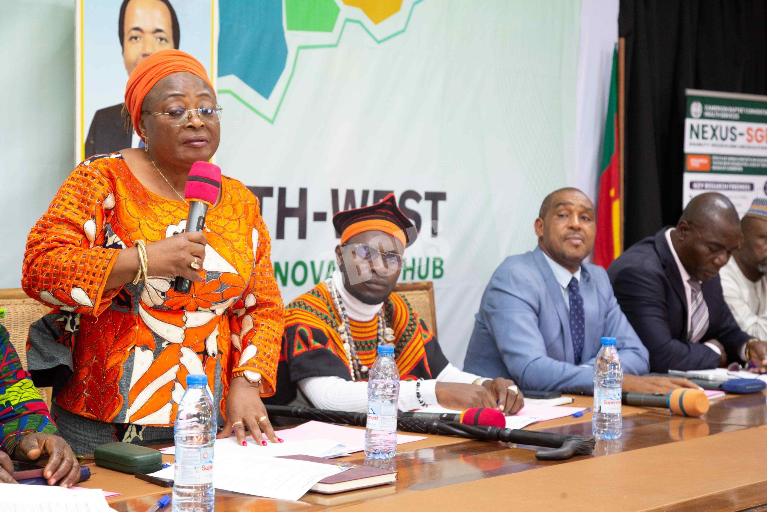 Commissioner for Health of NWRA commending CBCHS' inclusion policy
