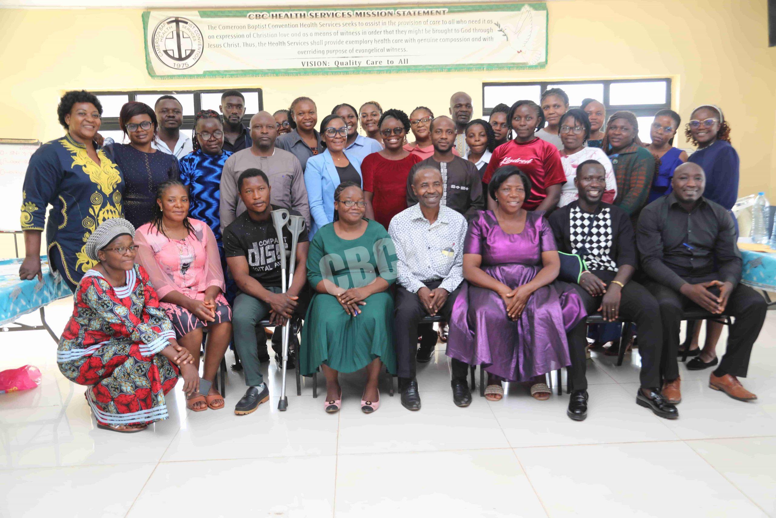 NCD nurses at close of Day One, ready to implement new strategies