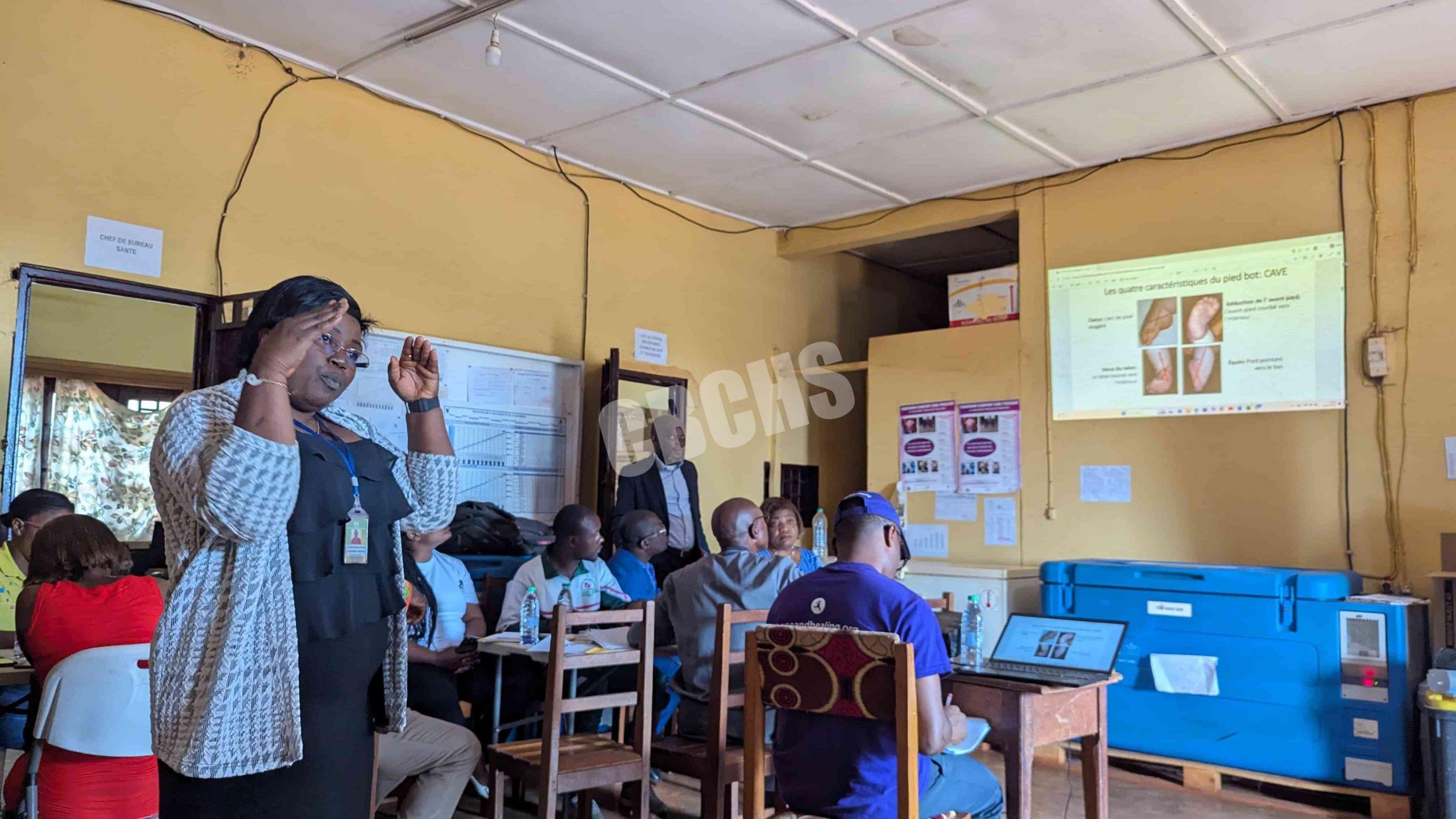 Session on the anatomy and ponseti treatment of clubfoot
