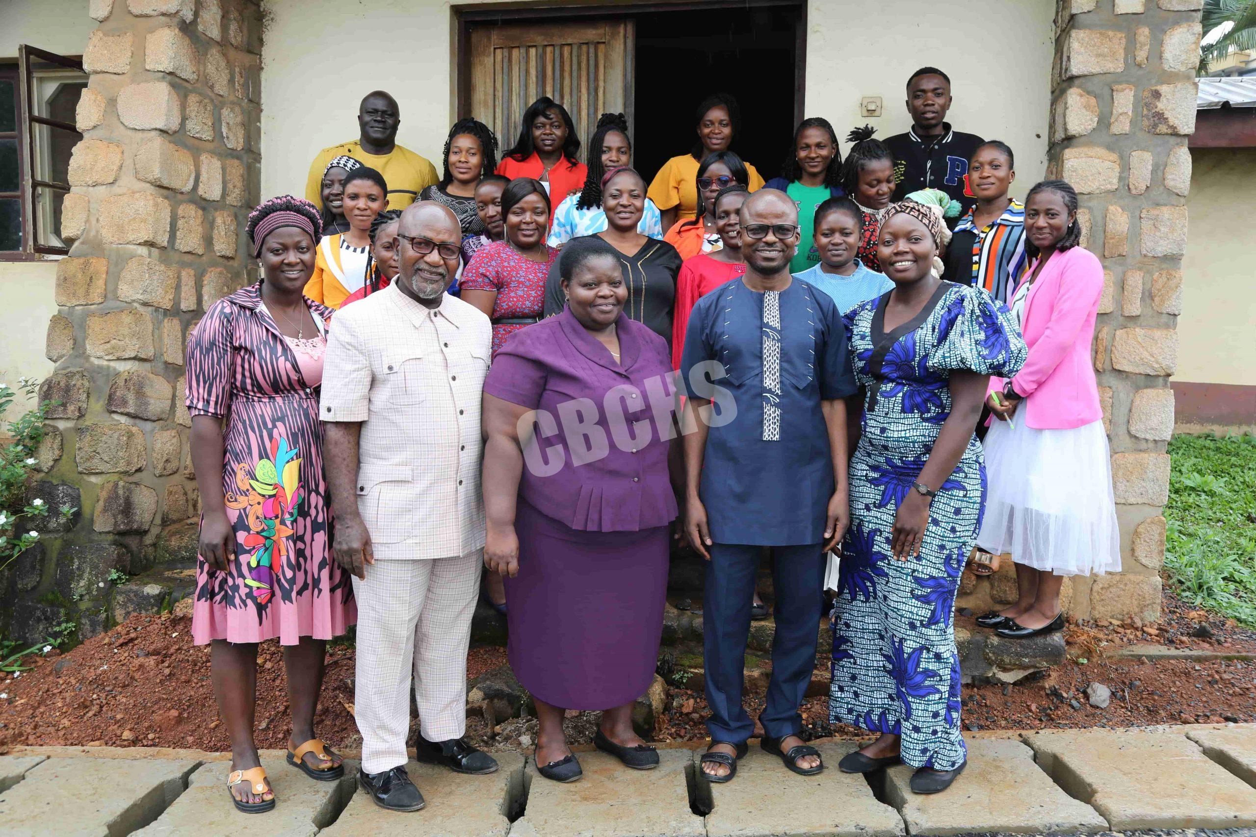 Group photo to immortalize the workshop on leprosy case indentification
