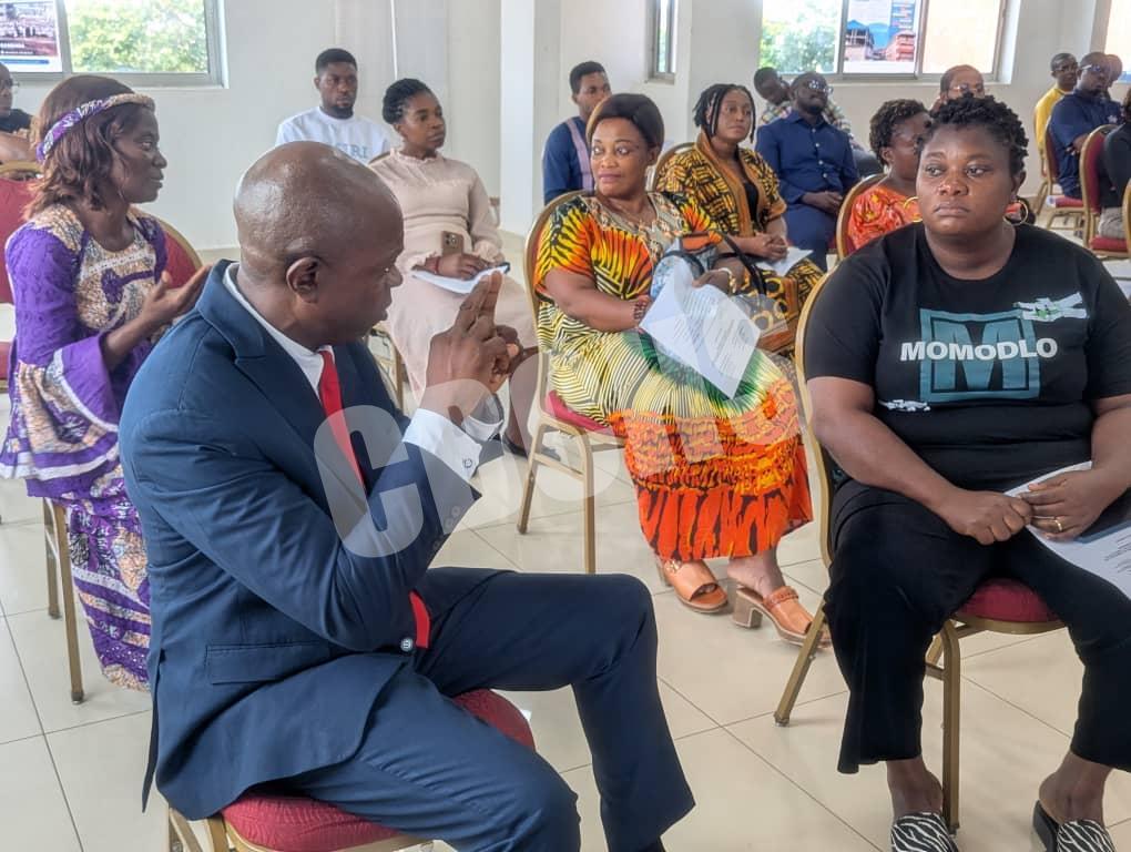 Lead facilitator engaging with participants