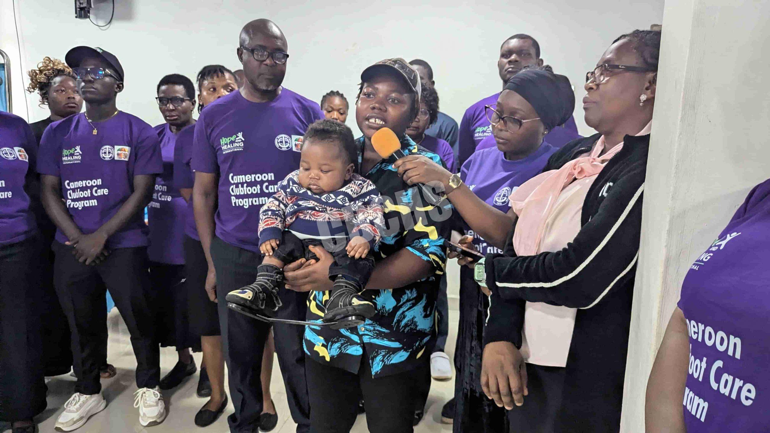 Mother testifying of her son's successful treatment