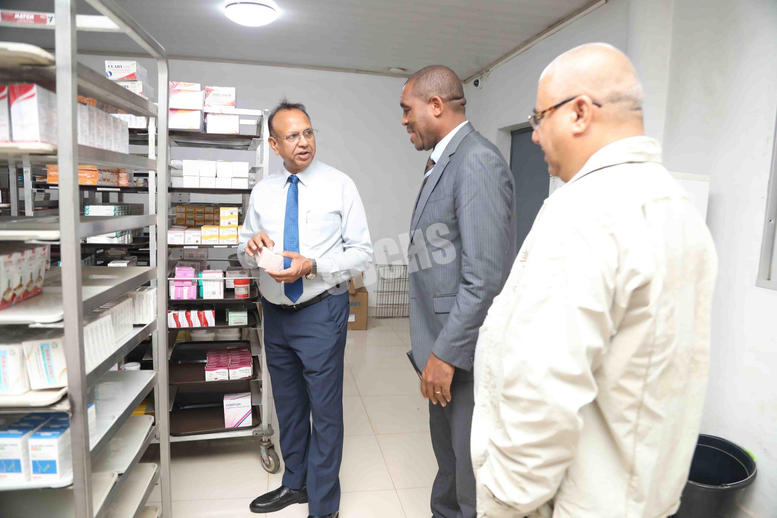 DHS with Maxtar Bio-Genics Managing Director & Senior Country Manager