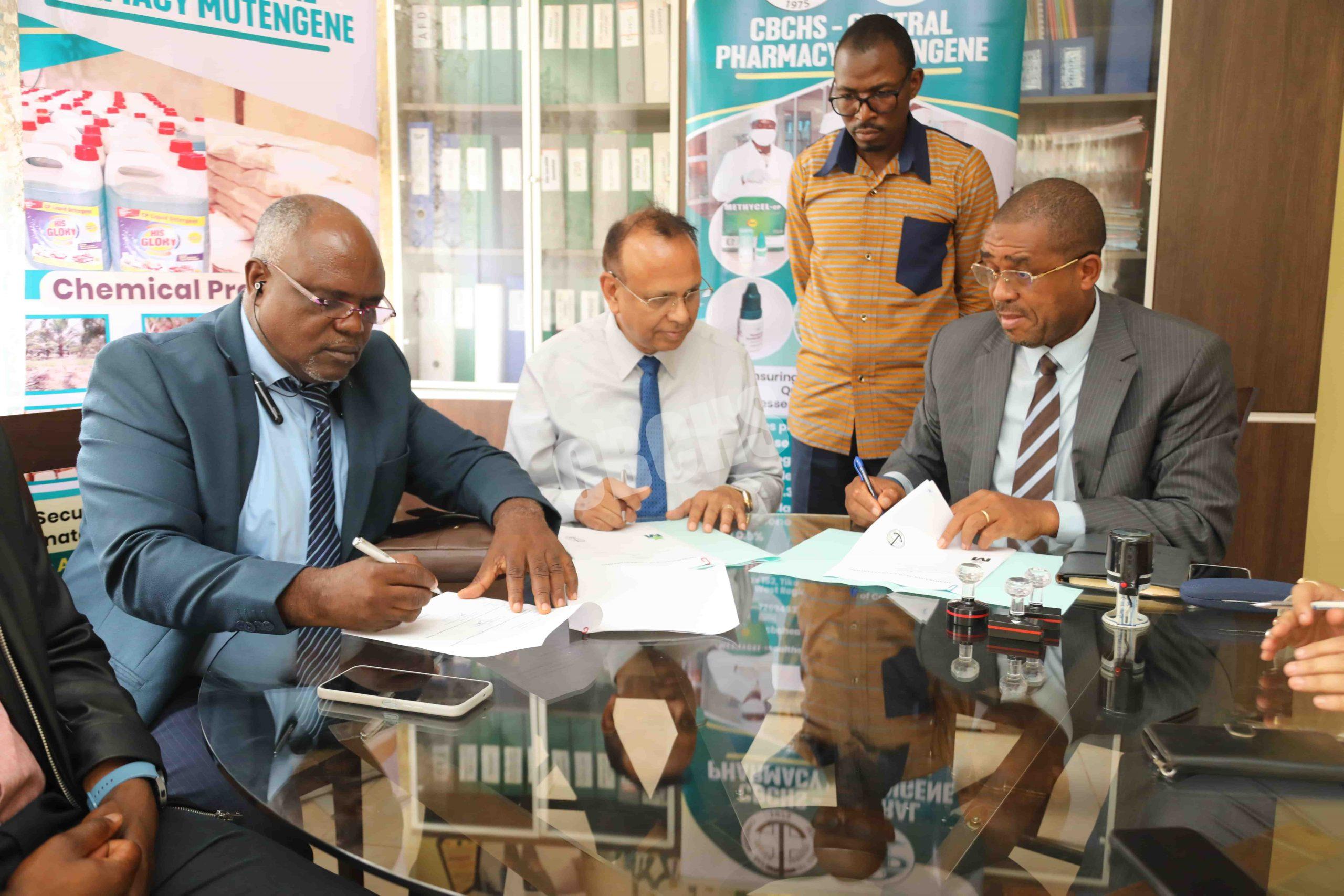 Official signing of MOU
