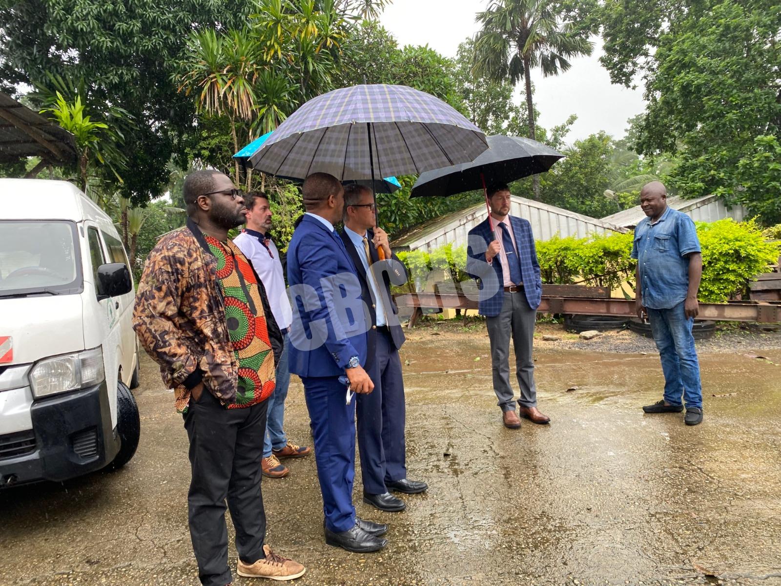 he accreditation team visits key operational areas of the CBCHS Health Services Complex, Mutengene